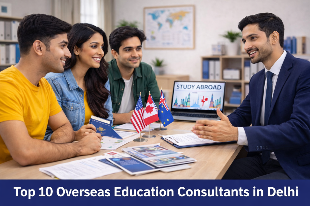 Top 10 Overseas Education Consultants in Delhi